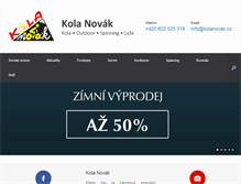 Tablet Screenshot of kolanovak.cz